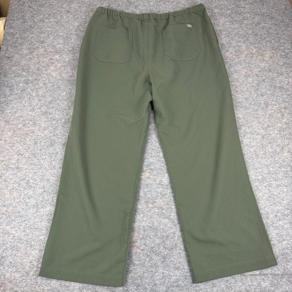 FIGS Pisco Scrub Pants FM4500S Green Mens XXL 2XL Short *